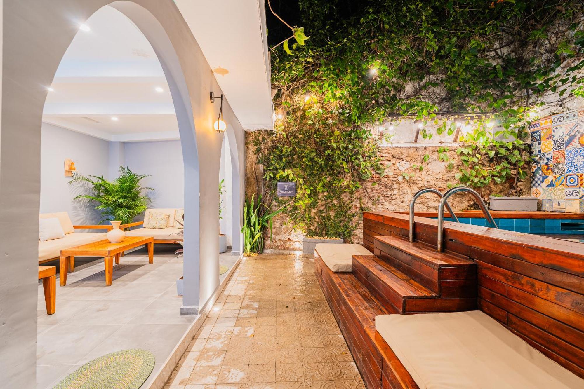 Casa Del Pozo Boutique House Hostel Cartagena Exterior foto